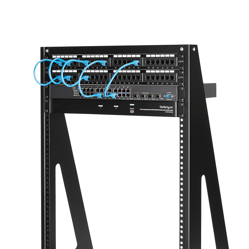 StarTech 2POSTRACK16 Heavy Duty 2-Post Rack - 16U