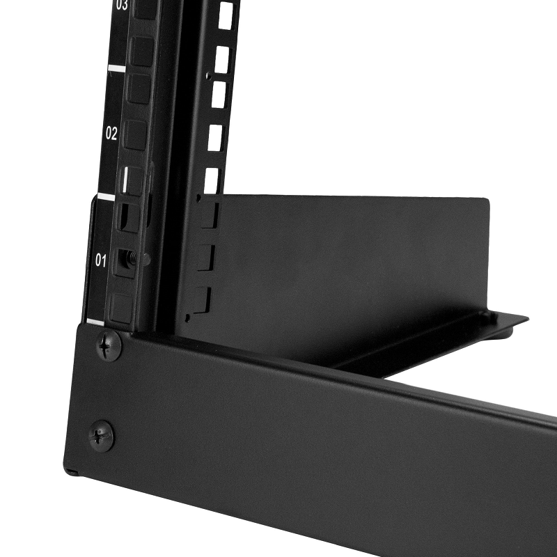 StarTech RK8OD 8U Desktop Rack - 2-Post Open Frame Rack