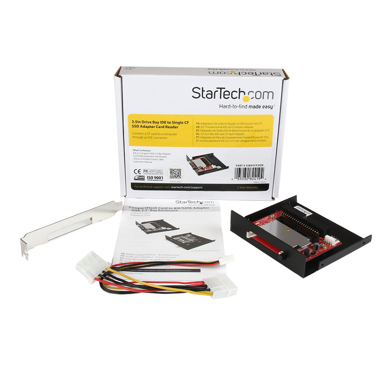 StarTech 35BAYCF2IDE CF Flash Card to IDE 3.5 Bay Adapter