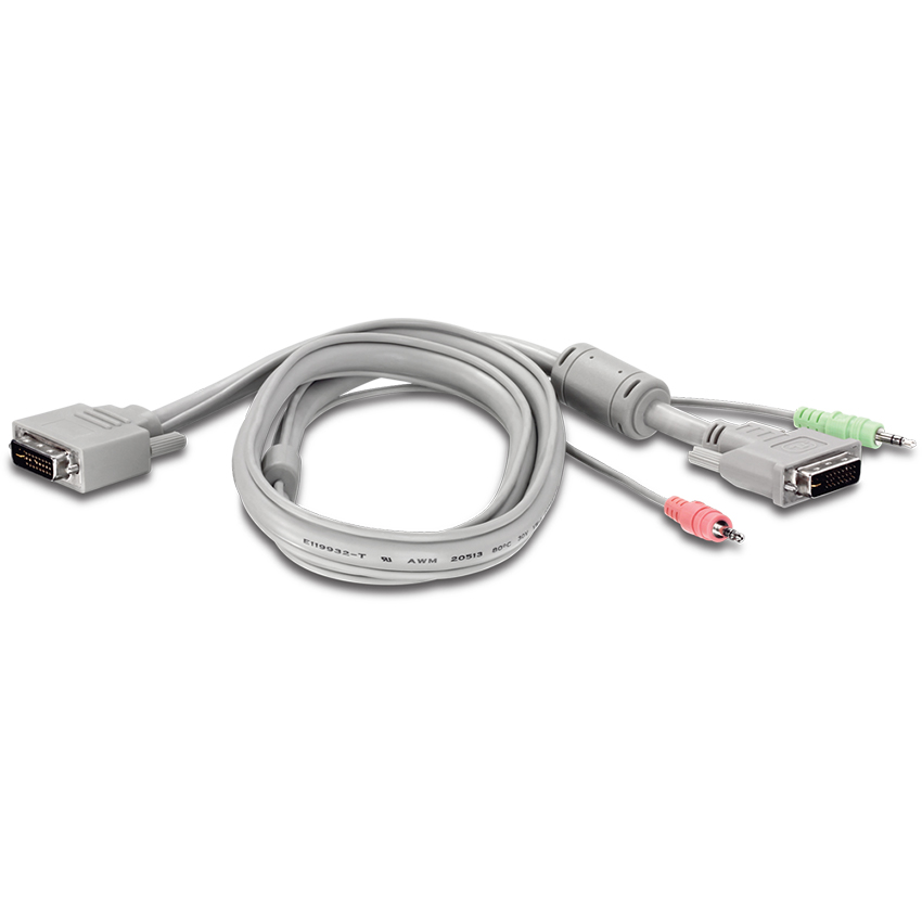 TRENDnet TK-204UK 2-Port DVI USB KVM Switch Kit with Audio