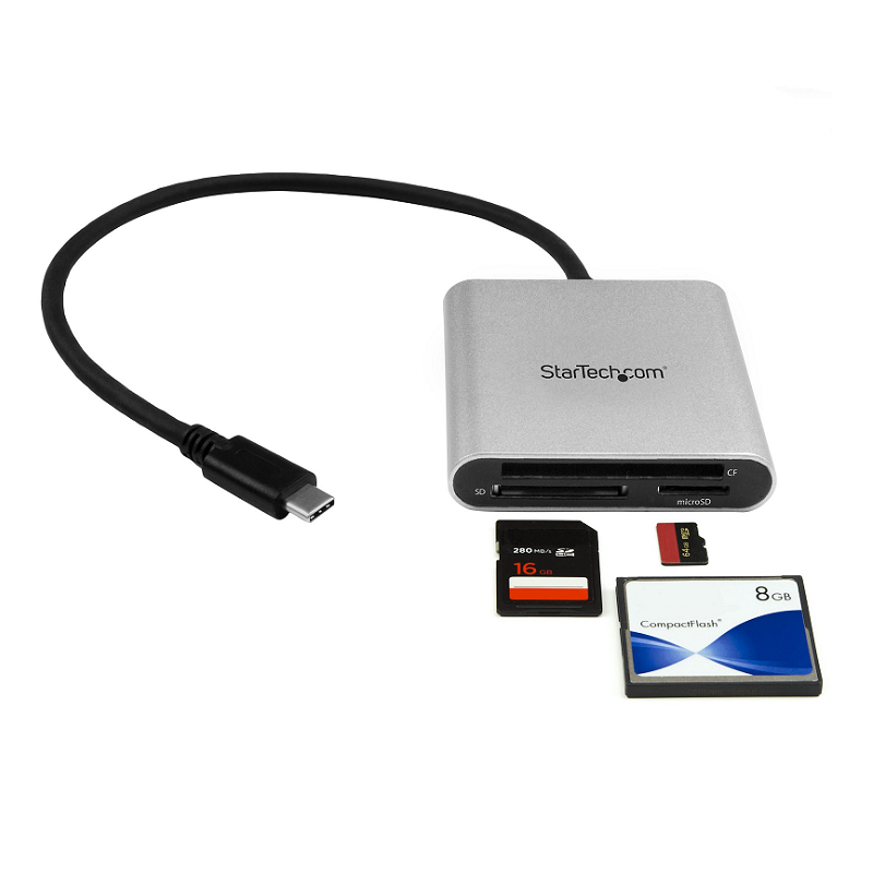 StarTech FCREADU3C Flash Memory Multi-Card Reader/Writer USB 3.0