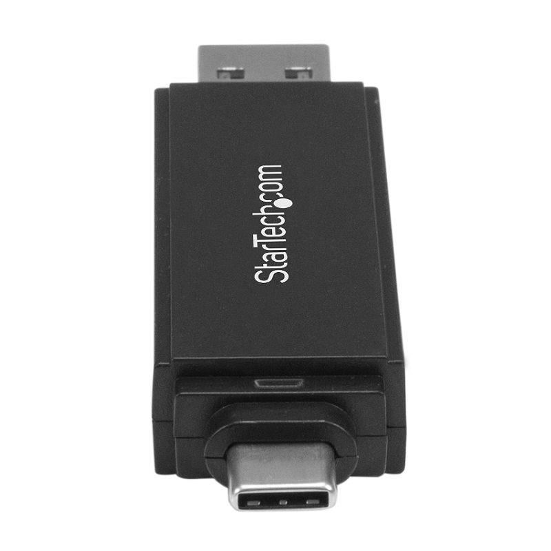 StarTech SDMSDRWU3AC SD microSD Card Reader USB-C&USB-A
