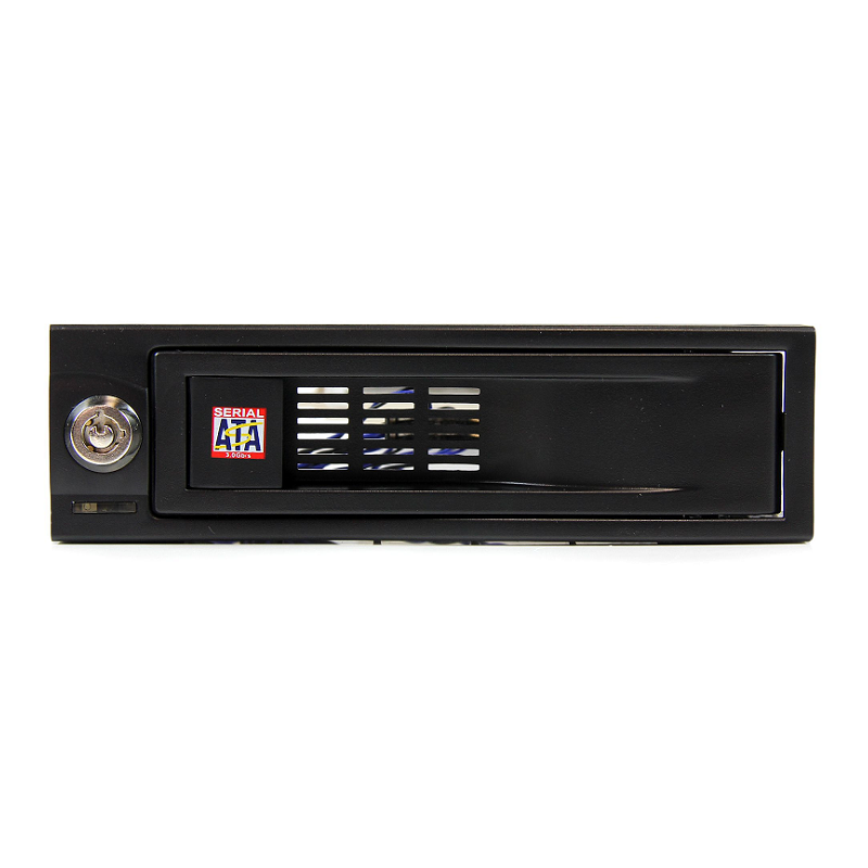StarTech HSB100SATBK 5.25in Trayless Hot Swap Mobile Rack for 3.5in Hard Drive