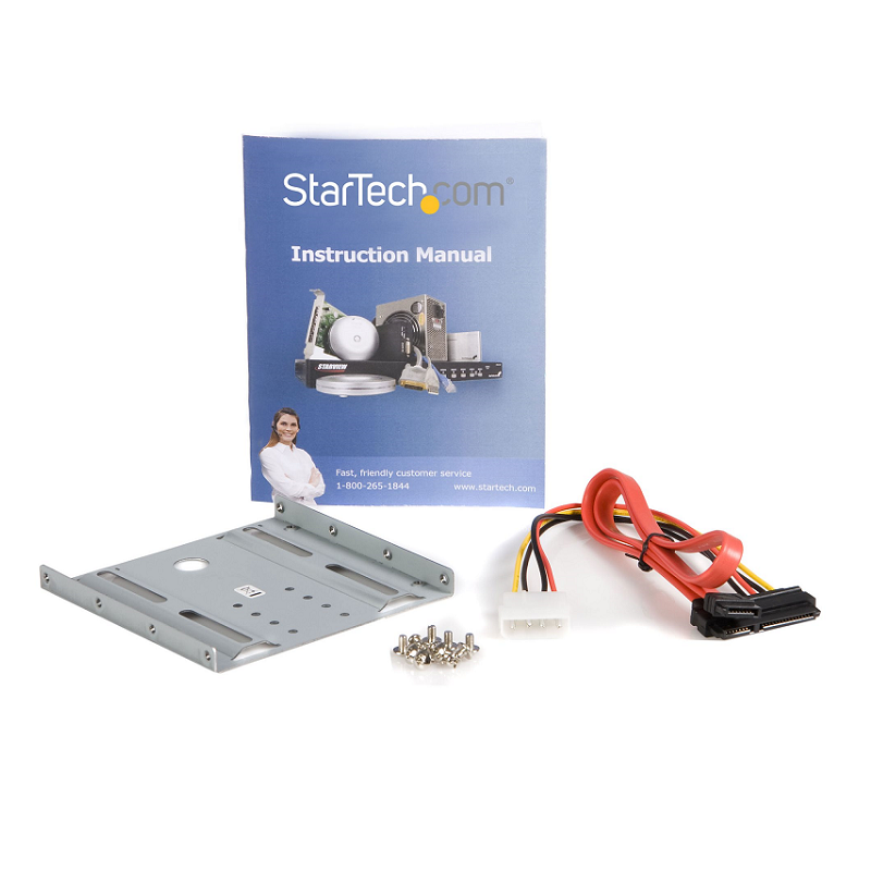 StarTech BRACKET25SAT 2.5in SATA Hard Drive to 3.5in Drive Bay Mounting Kit