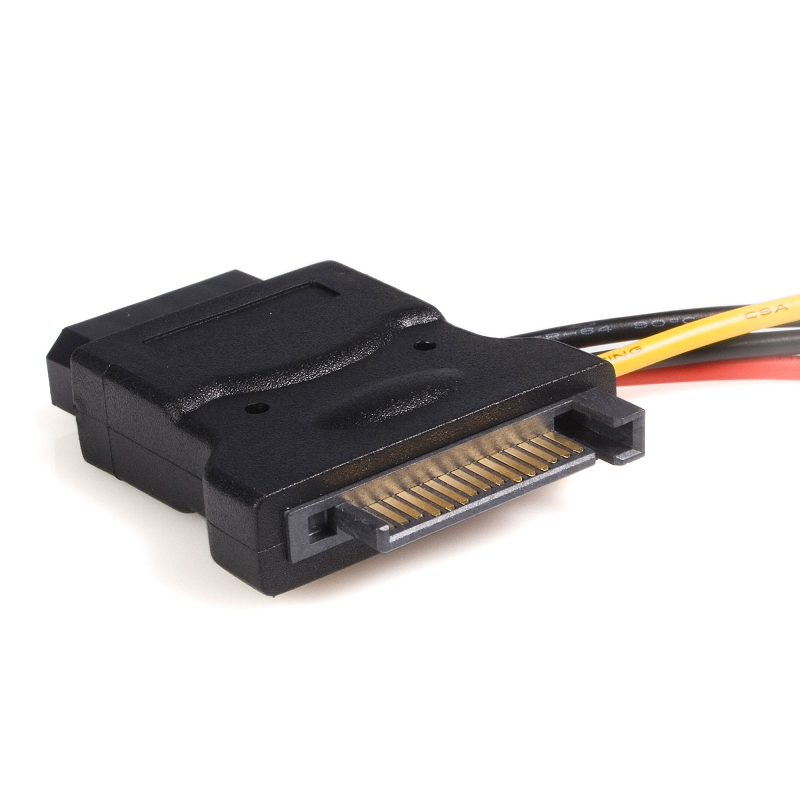 StarTech LP4SATAFM2L SATA to LP4 Power Cable Adapter with 2 Additional LP4
