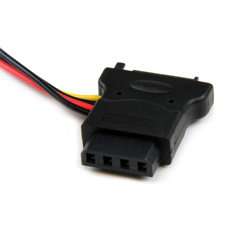 StarTech LP4SATAFM2L SATA to LP4 Power Cable Adapter with 2 Additional LP4