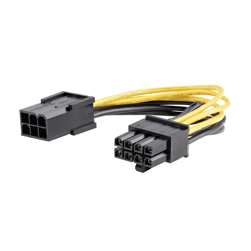 StarTech PCIEX68ADAP PCI Express 6 pin to 8 pin Power Adapter Cable