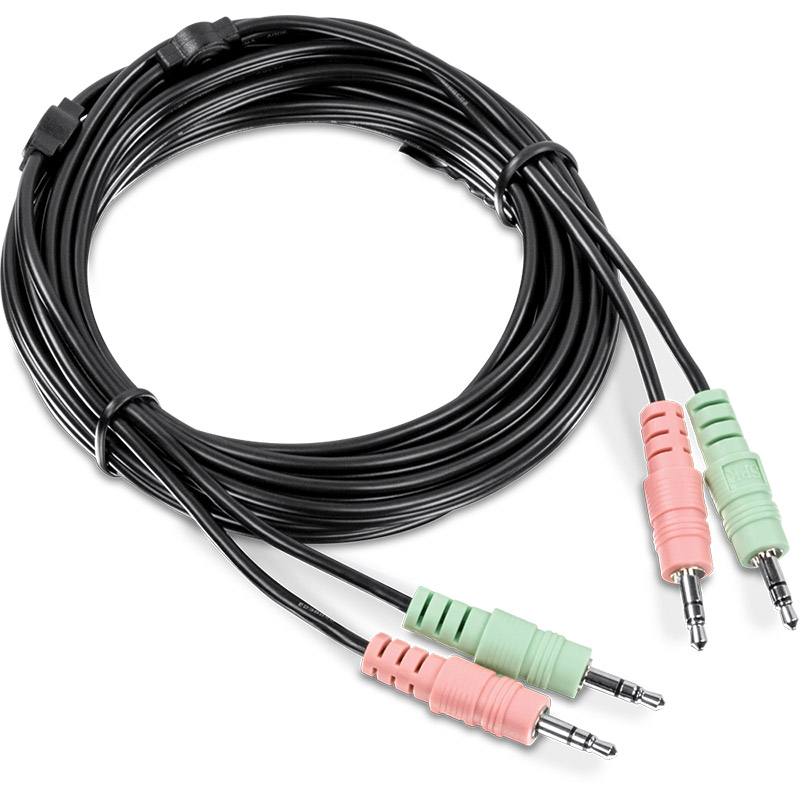 TRENDnet TK-CD10 10 ft. DVI-I, USB, and Audio KVM Cable Kit