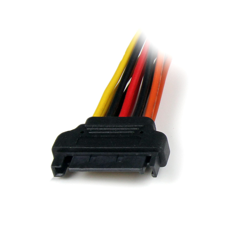 StarTech PYO2LSATA 6in Latching SATA Power Y Splitter Cable Adapter - M/F