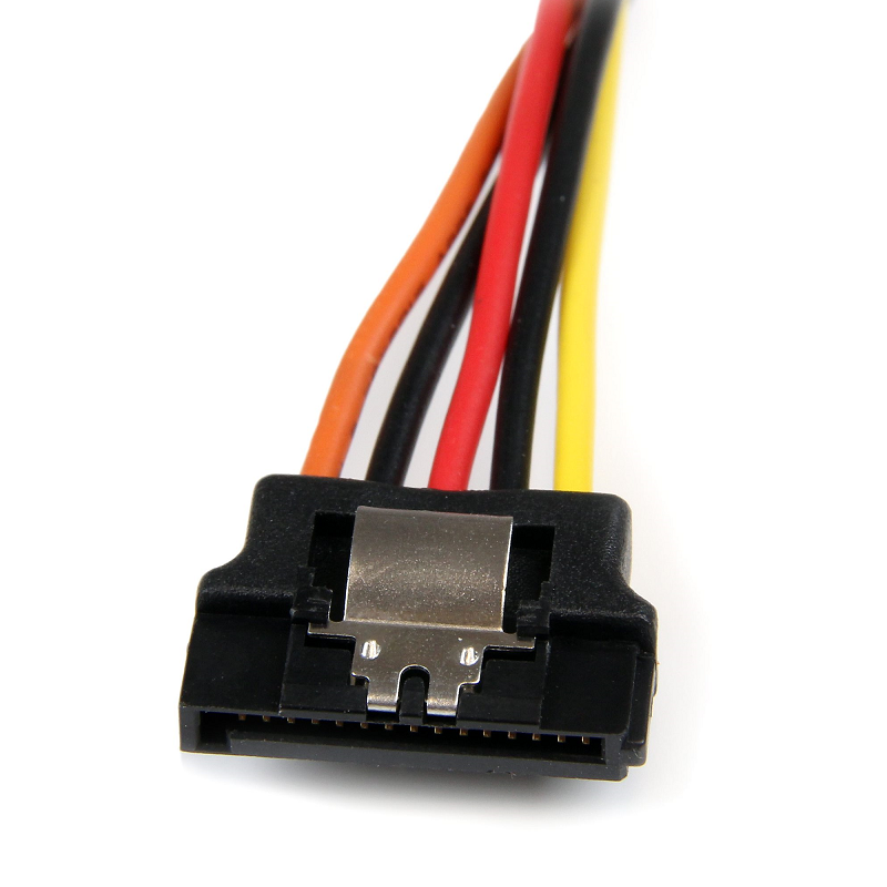 StarTech PYO2LSATA 6in Latching SATA Power Y Splitter Cable Adapter - M/F