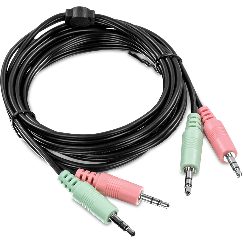 TRENDnet TK-CP06 6 ft. DisplayPort, USB, and Audio KVM Cable Kit