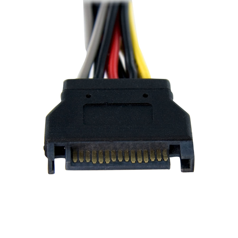 StarTech PYO2SATA 6in SATA Power Y Splitter Cable Adapter - M/F