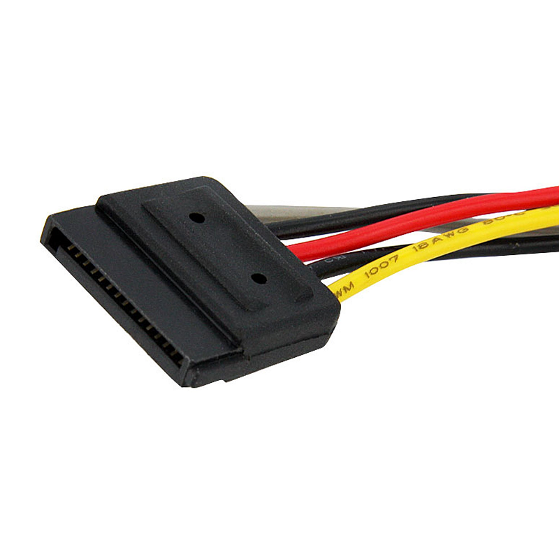 StarTech PYO2SATA 6in SATA Power Y Splitter Cable Adapter - M/F