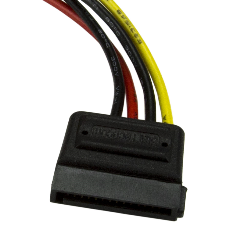 StarTech SATAPOWADAP 6in 4 Pin LP4 to SATA Power Cable Adapter
