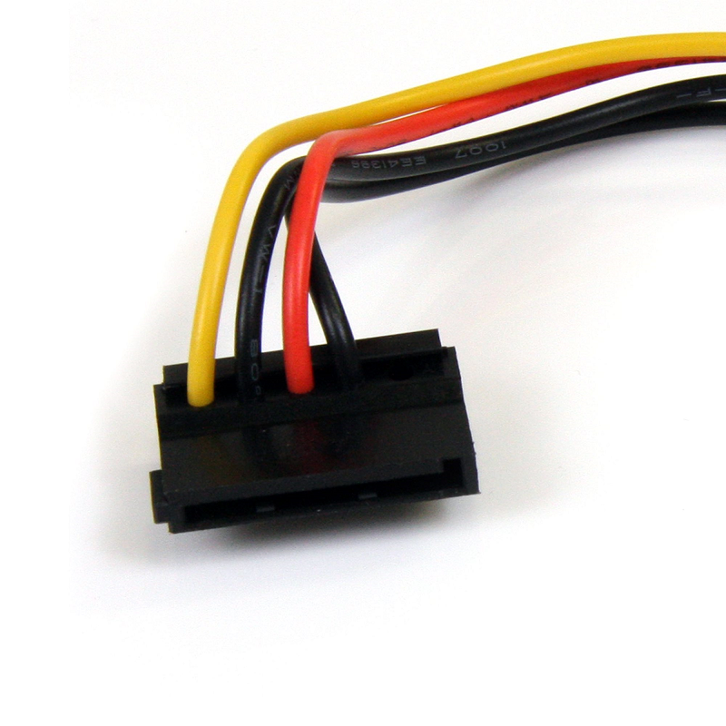 StarTech SATAPOWADAPR 6in 4 Pin LP4 to Right Angle SATA Power Cable Adapter