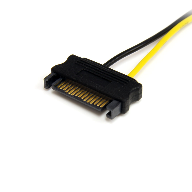 StarTech SATPCIEX8ADP 6in SATA Power to 8 Pin PCI Express Video Card Power Cable Adapter