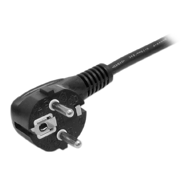 StarTech PXT101EUR 6 ft 2 Prong European Power Cord for PC Computers