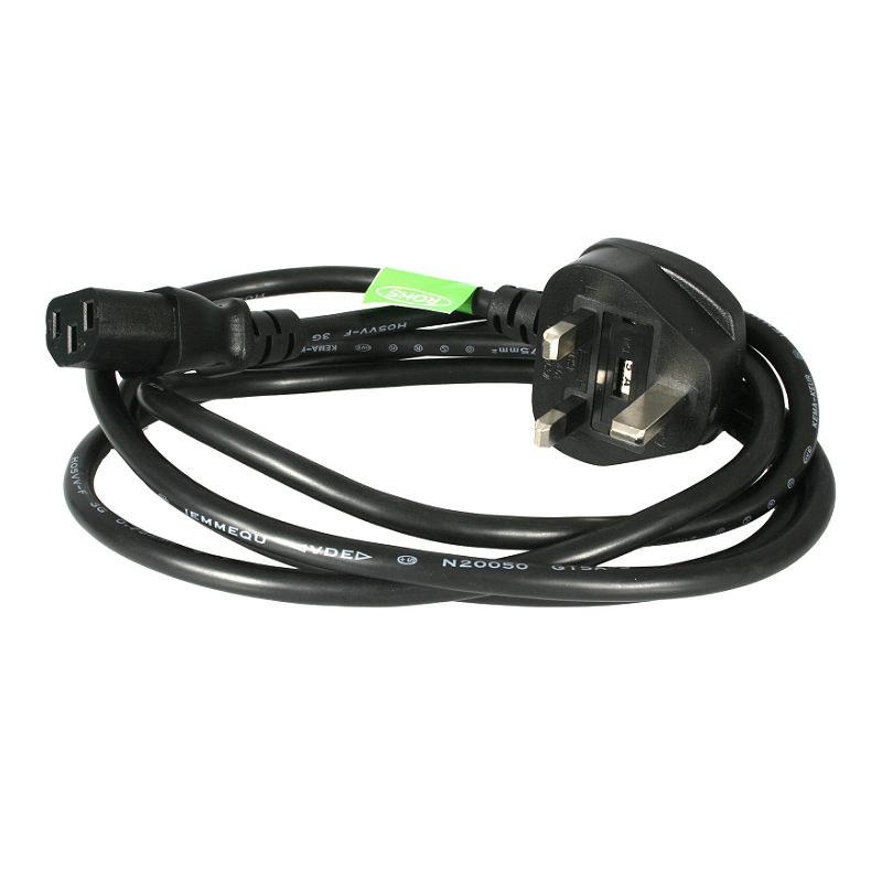 StarTech PXT101UK 6 ft Standard UK Computer Power Cord