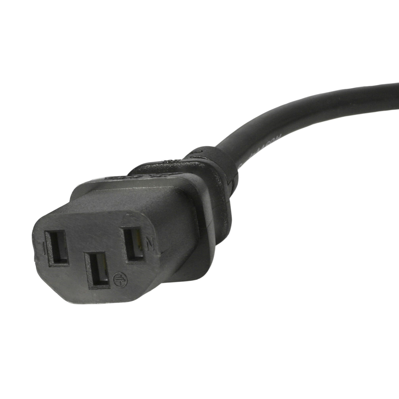 StarTech PXT101UK3M 3m UK Computer Power Cord - 3 Pin Mains Lead - C13 to BS-1363