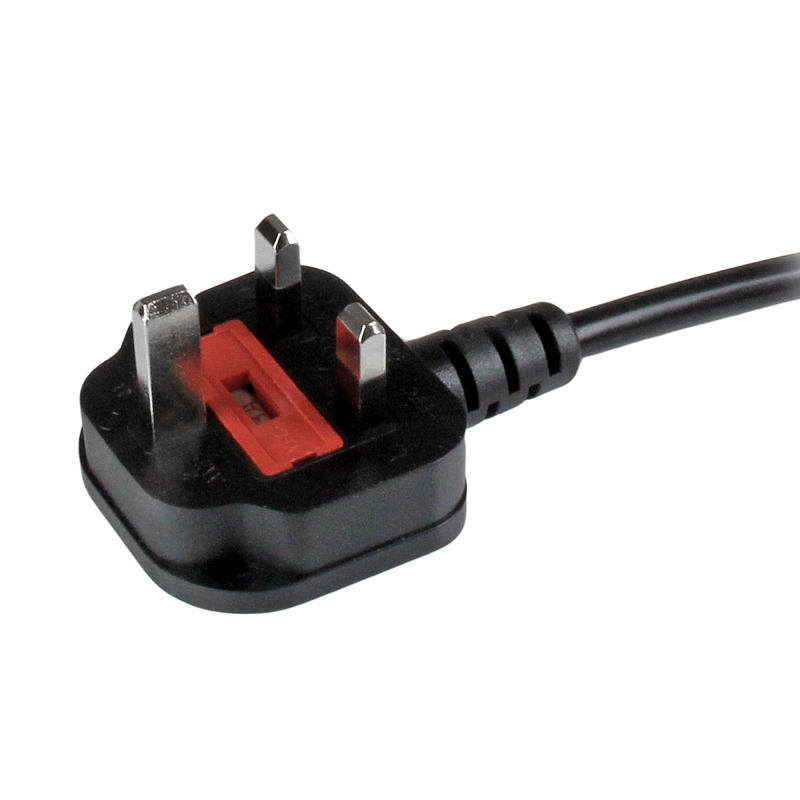 StarTech PXT101YUK Computer Power Cable - BS-1363 to 2x C13 - 2 m