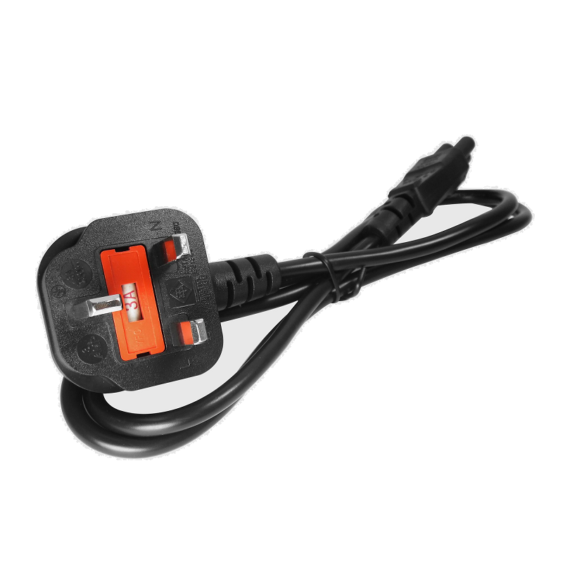 StarTech PXTNB3SUK1M 1m BS-1363 to C5 Clover Leaf Power Cable Lead