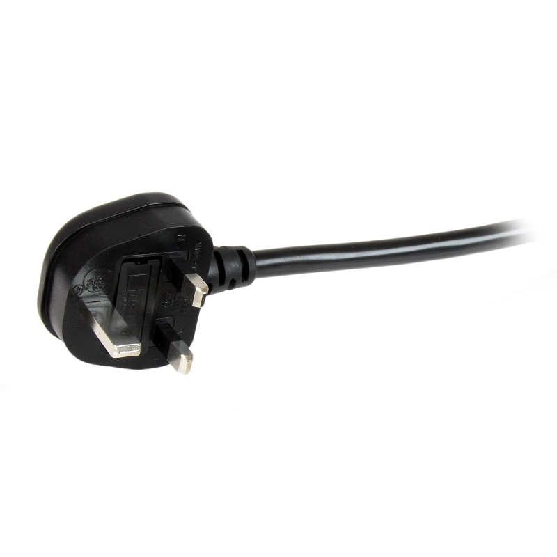 StarTech PXTUKC192M 2m Computer Power Cord - BS-1363 to IEC 320 C19