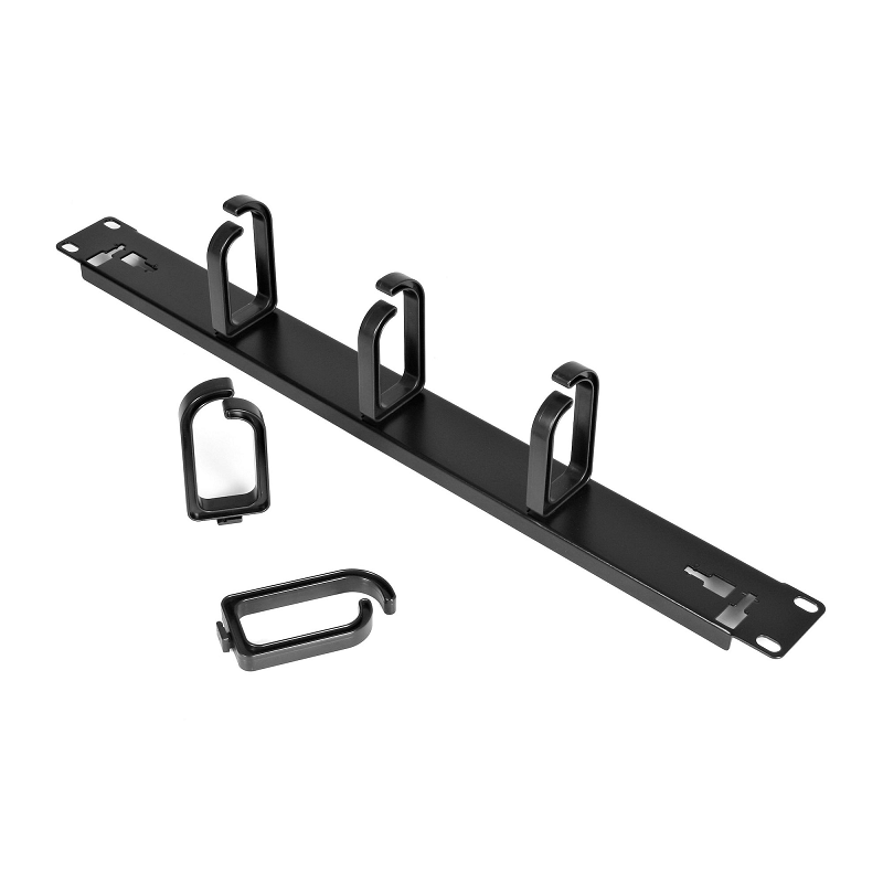 StarTech CABLMANAGER2 1U 19in Metal Rackmount Cable Management Panel