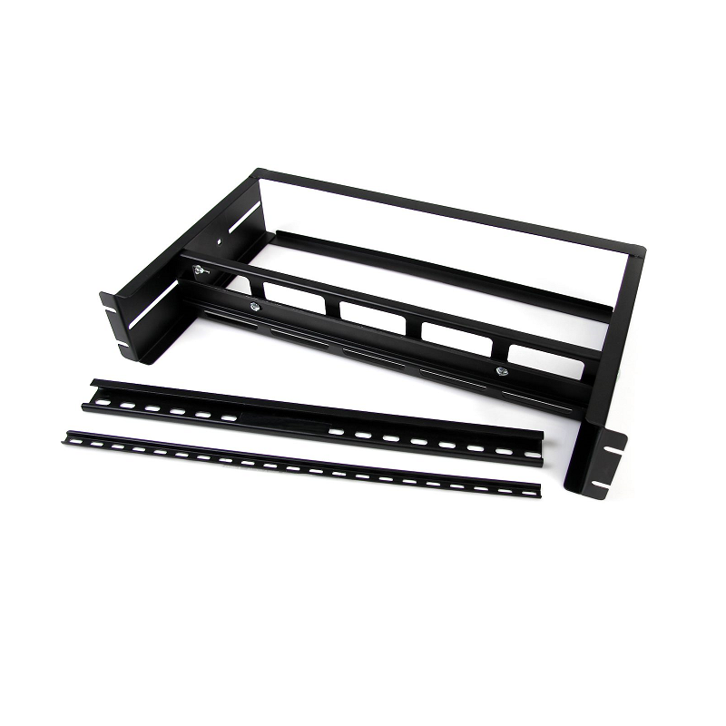 StarTech ADJDINKIT Adjustable Rackmount DIN Rail Kit with Top Hat/Mini/G Rails