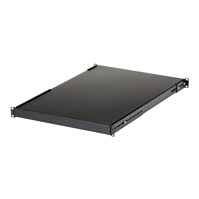 StarTech ADJSHELFHD 1U Adjustable Mounting Depth RM Heavy Duty Fixed Shelf - 80kg