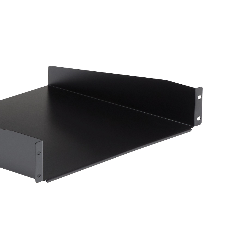 StarTech CABSHELF 2U Universal Rack Mount Cantilever Shelf for 19 inch Network Equipment