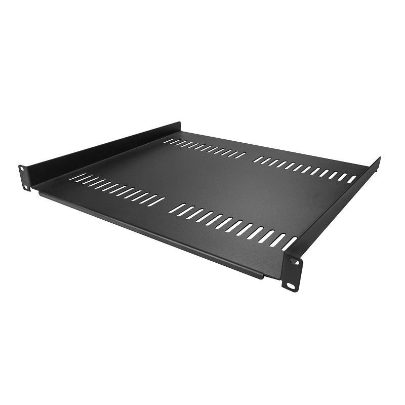 StarTech CABSHELF116V 1U 1U Server Rack Shelf Universal Vented Rack Mount Cantilever Tray