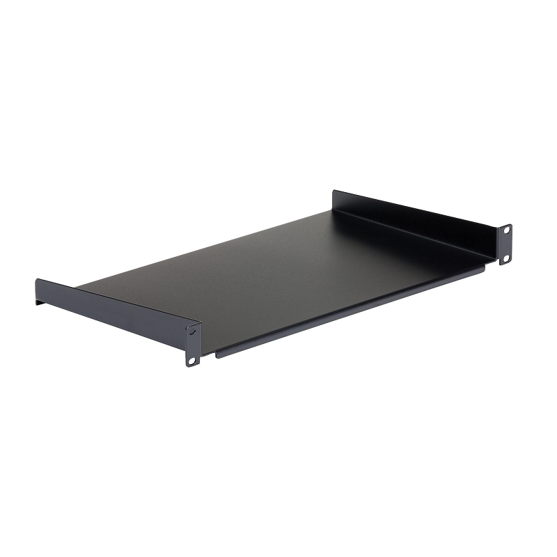StarTech CABSHELF1U10 1U Fixed Server RM Shelf - 10in Deep Steel Universal Cantilever Tray