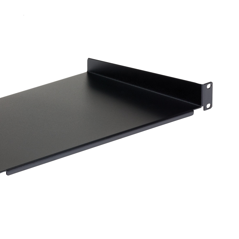 StarTech CABSHELF1U10 1U Fixed Server RM Shelf - 10in Deep Steel Universal Cantilever Tray