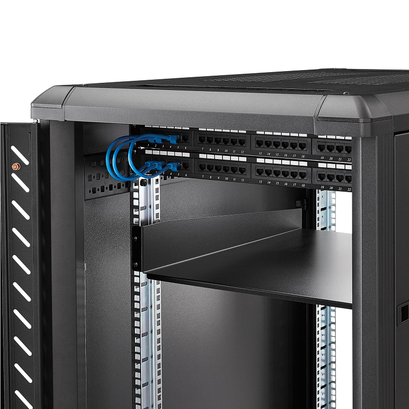 StarTech CABSHELF22 2U Server Rack Shelf - Universal Rack Mount Cantilever Shelf
