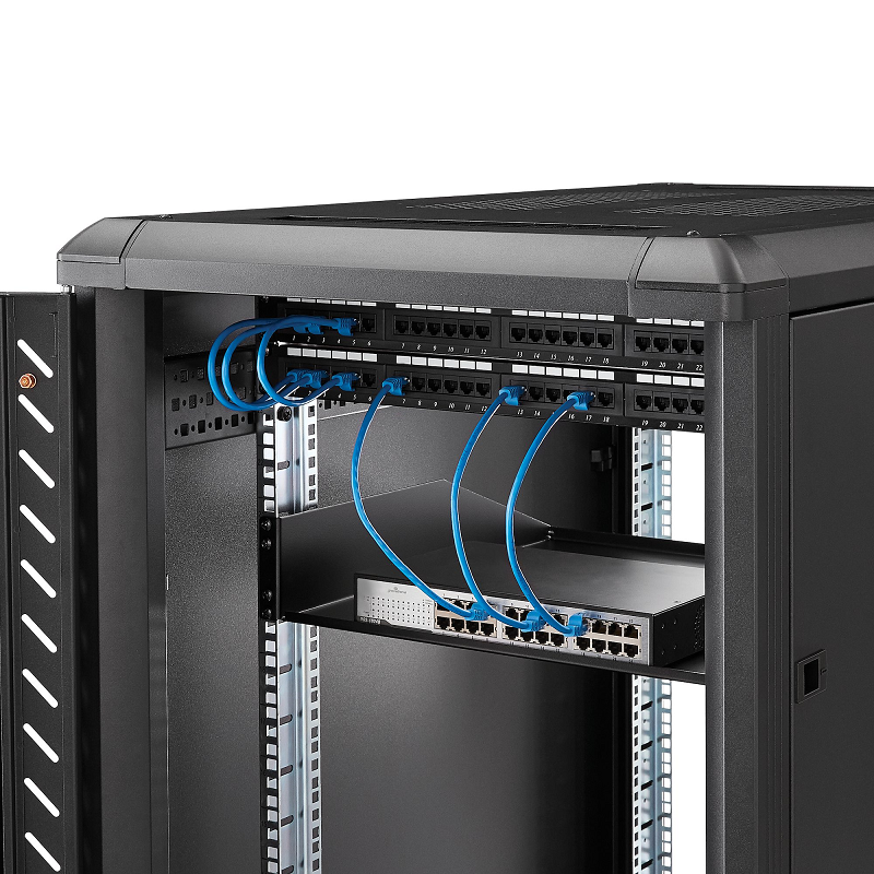 StarTech CABSHELFHD 2U Server Rack Shelf - Universal Rack Mount Cantilever Shelf