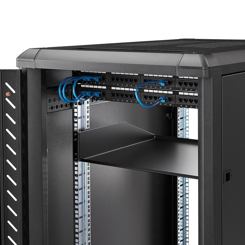 StarTech CABSHELFHD 2U Server Rack Shelf - Universal Rack Mount Cantilever Shelf
