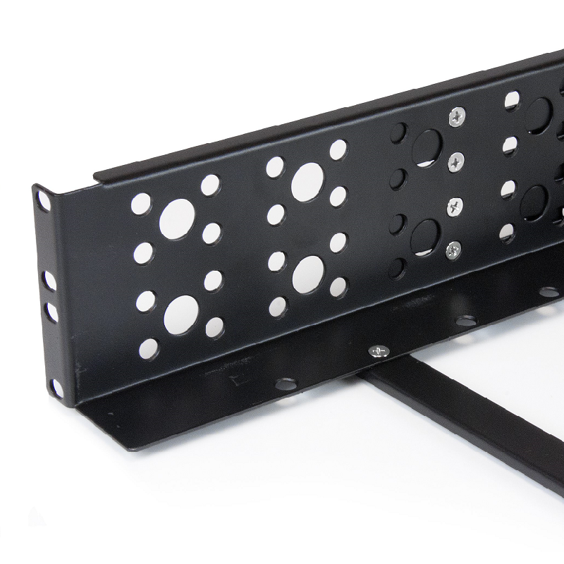 StarTech UNIRAILS2U 2U Fixed 19 inch Adjustable Depth Universal Server Rack Rails
