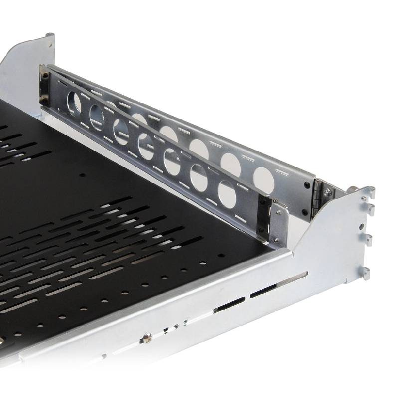 StarTech UNISLDSHF192 2U Vented Sliding Rack Shelf w/ Cable Management Arm - 22.7kg