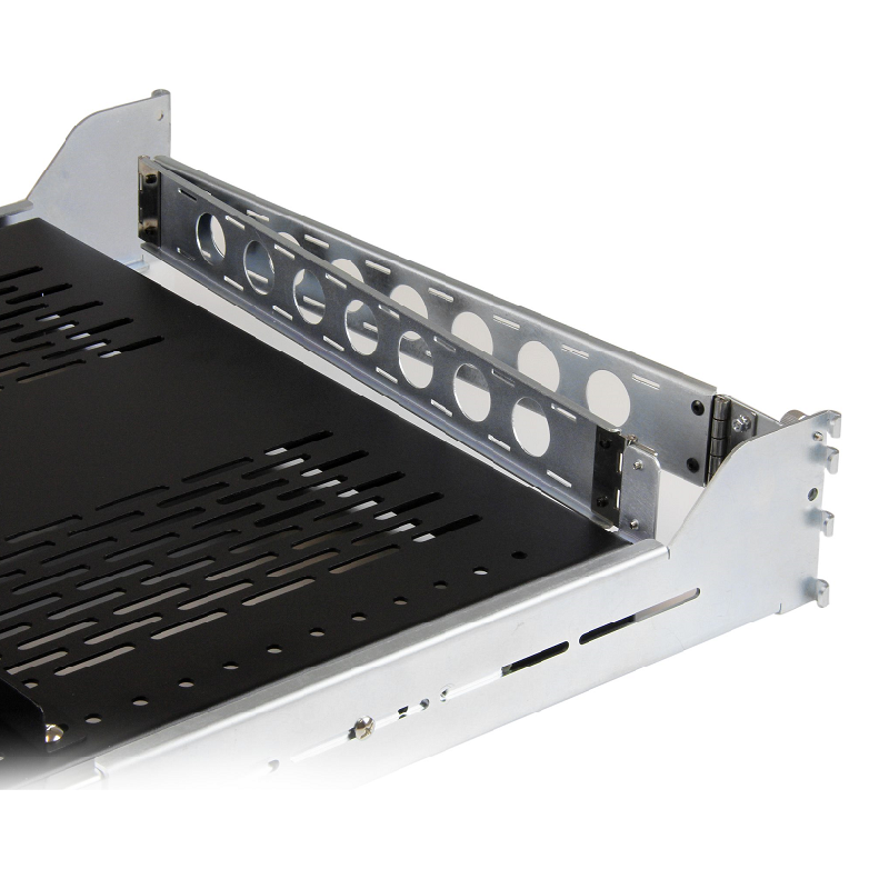StarTech UNISLDSHF19M 2U Vented Sliding Rack Shelf w/ Cable Management Arm - 56.7kg