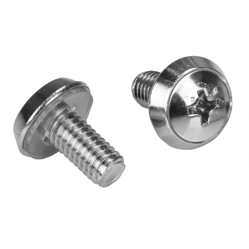 StarTech CABSCRWM620 M6 Rack Screws and M6 Cage Nuts - 20 Pack