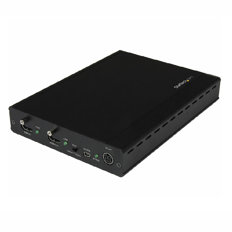 StarTech ST124HDBT 3-Port HDBaseT Extender Kit w/3 Receivers 1x3 HDMI over CAT5e Splitter
