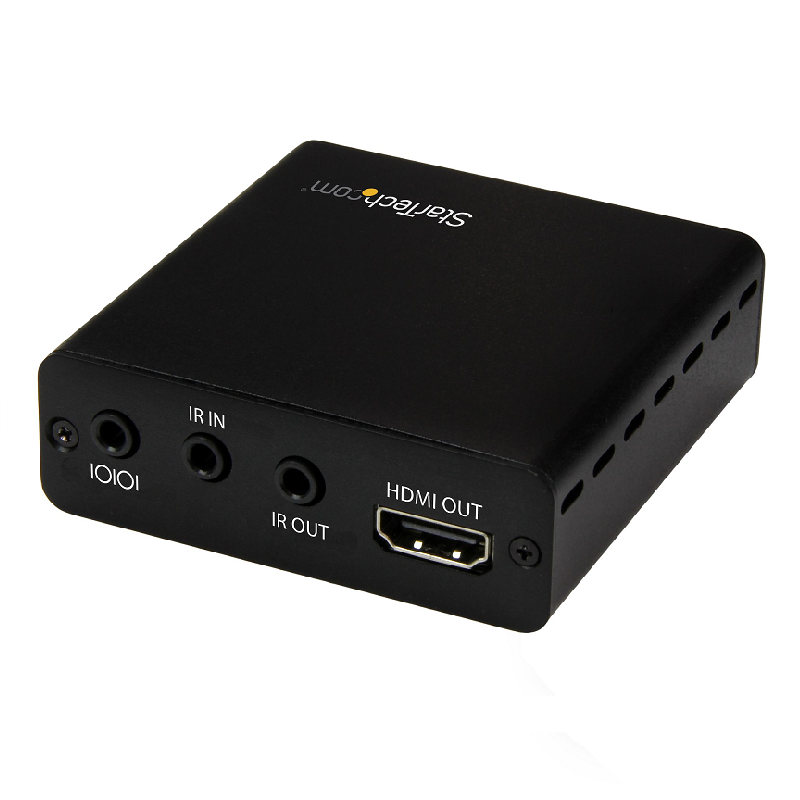 StarTech ST124HDBT 3-Port HDBaseT Extender Kit w/3 Receivers 1x3 HDMI over CAT5e Splitter