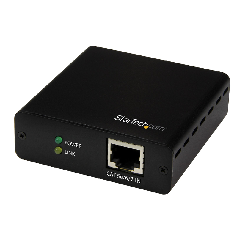 StarTech ST124HDBT 3-Port HDBaseT Extender Kit w/3 Receivers 1x3 HDMI over CAT5e Splitter