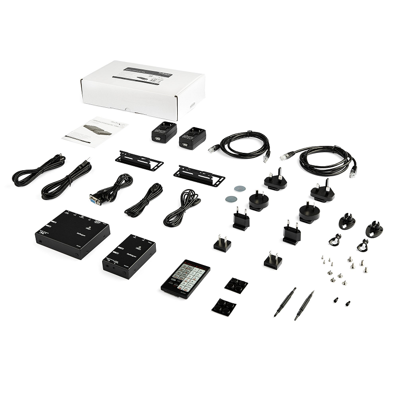 StarTech ST12MHDLNHK HDMI Over IP Extender Kit with Advanced Compression