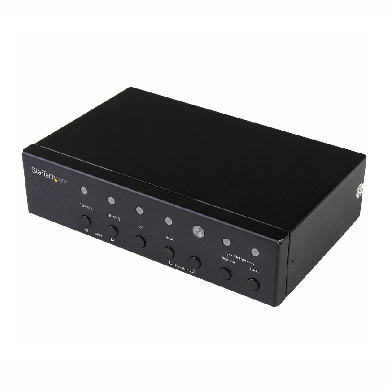 StarTech STDHVHDBT Multi-Input HDBaseT Extender w/Built-in Switch