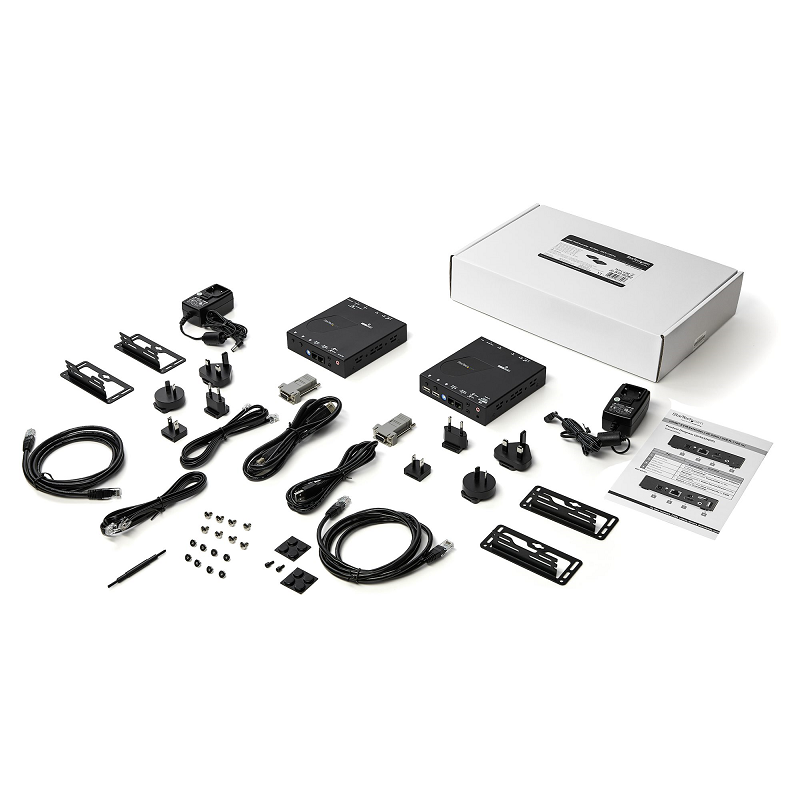 StarTech SV565HDIP HDMI KVM Extender over IP Network - 4K 30Hz HDMI 2.0 & USB over IP LAN