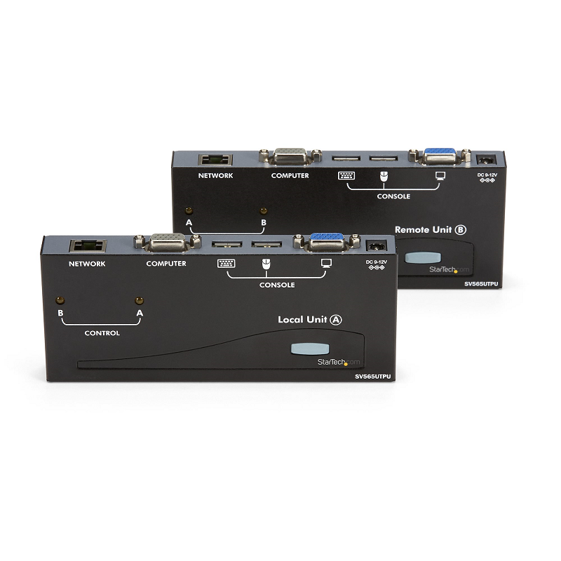 StarTech SV565UTPUGB USB VGA Console Extender over CAT5 UTP (500 ft)