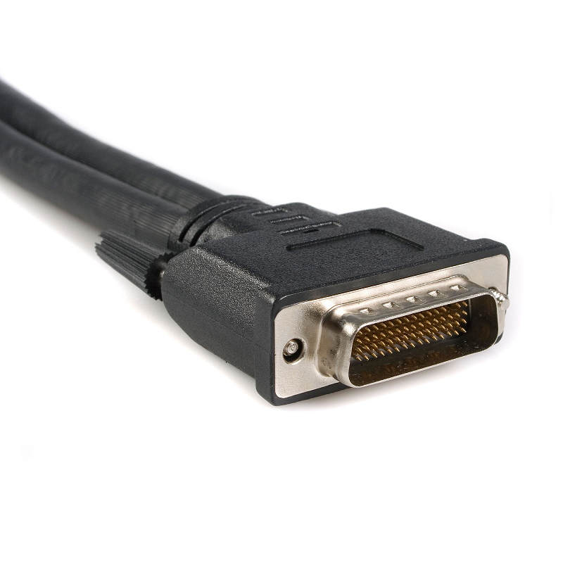 StarTech DMSVGAVGA1 8in LFH 59 Male to Dual Female VGA DMS 59 Cable