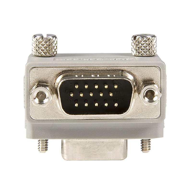StarTech GC1515MFRA2 Right Angle VGA to VGA Cable Adapter Type 2 - M/F