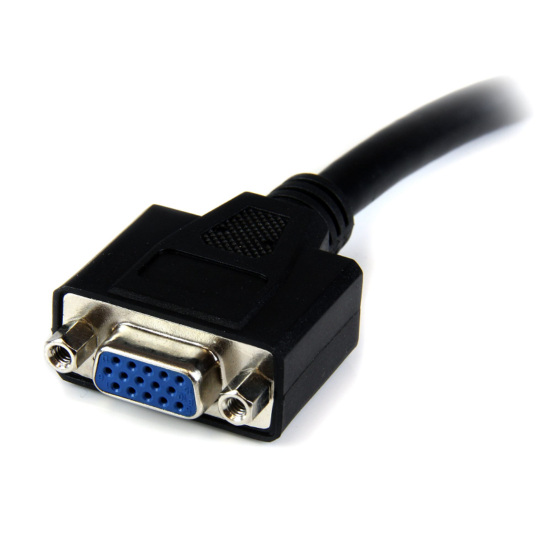 StarTech DVIVGAMF8IN 8in DVI to VGA Cable Adapter - DVI-I Male to VGA Female